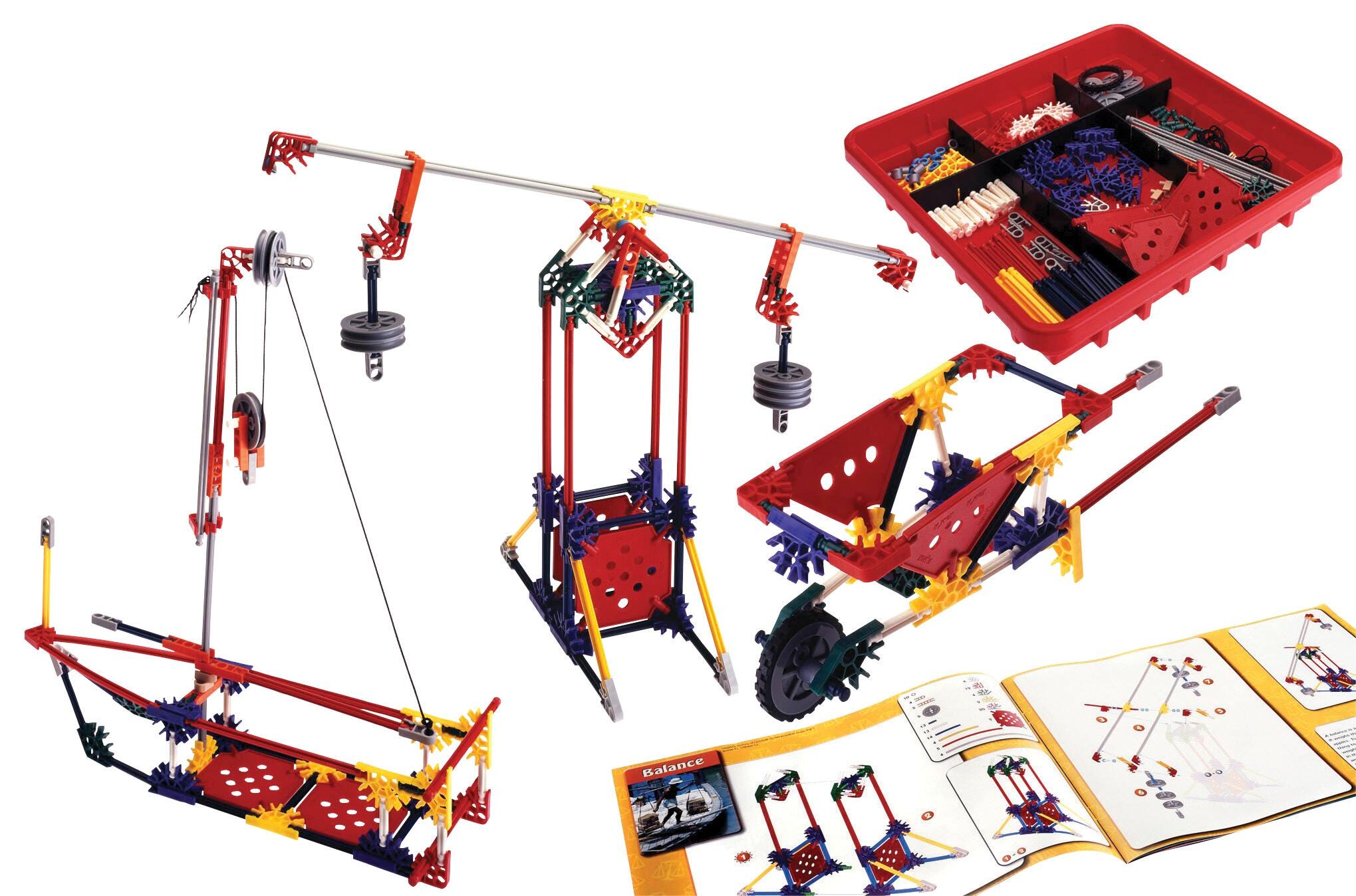 Machine Lever and Pulley Set